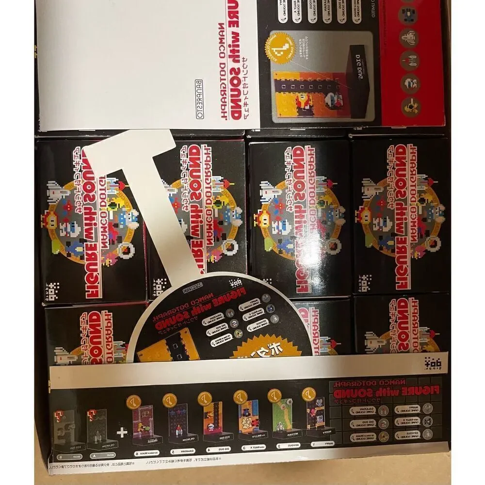 Namco Bandai Banpresto Dot Graph Figures w/ Sound Case of 12 NIB